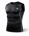 CAMISILLA DE COMPRESIÓN (NEGRA)