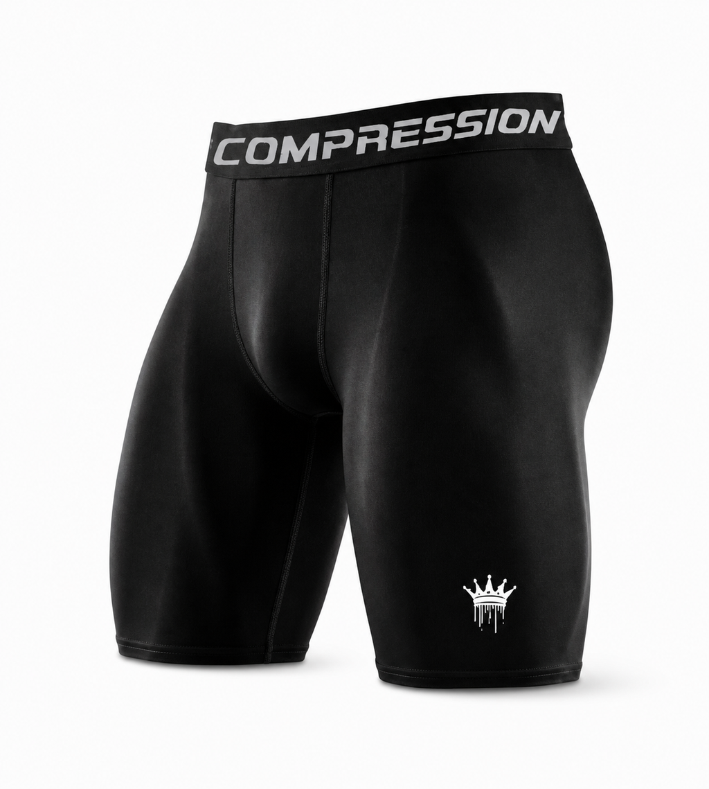 LICRA DE COMPRESIÓN CORTA (NEGRA)